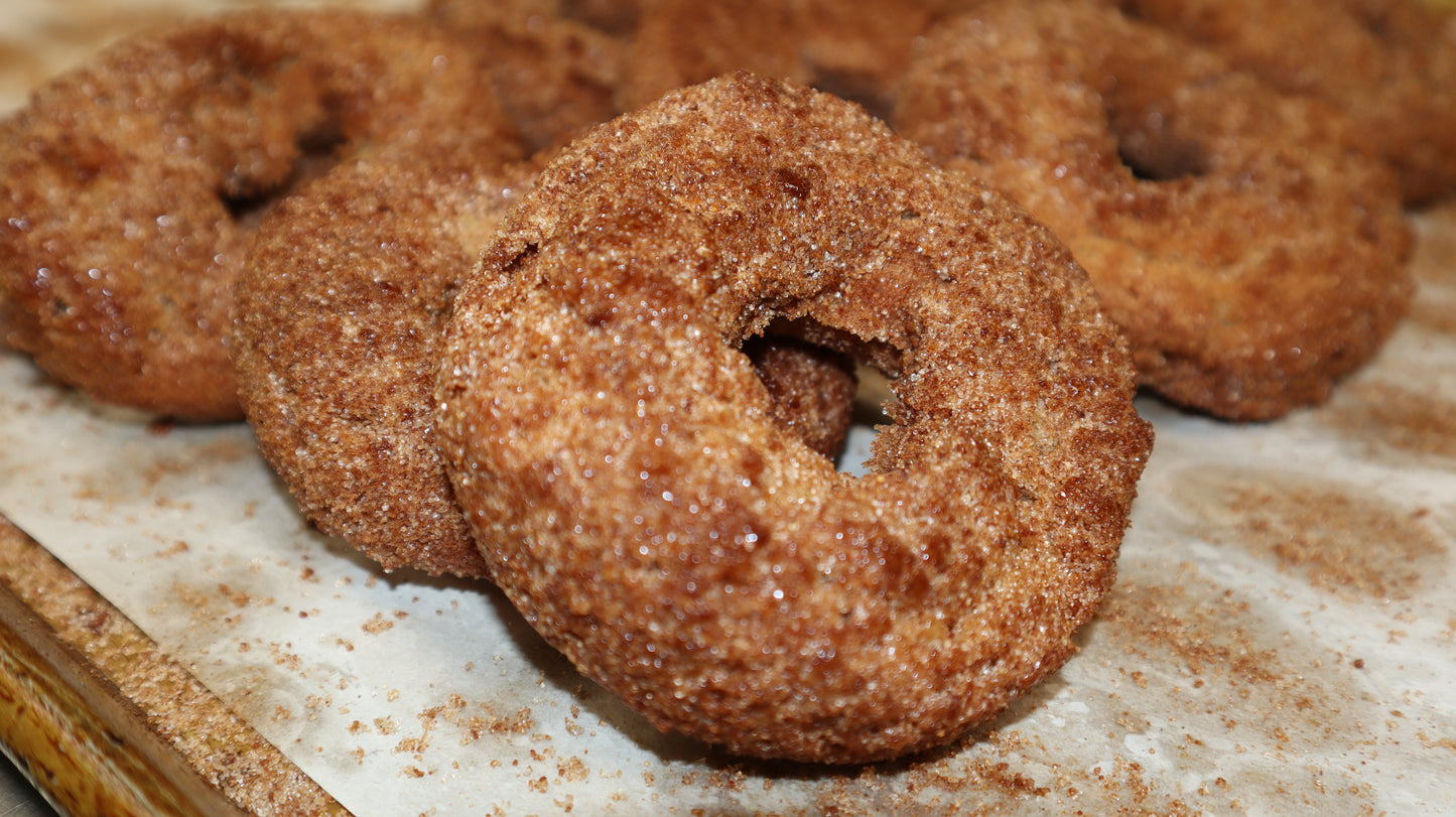 Apple Cinnamon Cider Donuts