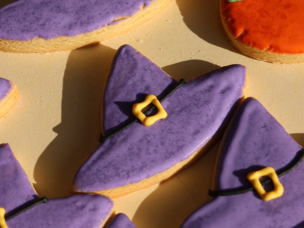 Witches Hat Cookies - Custom Butter Cookies